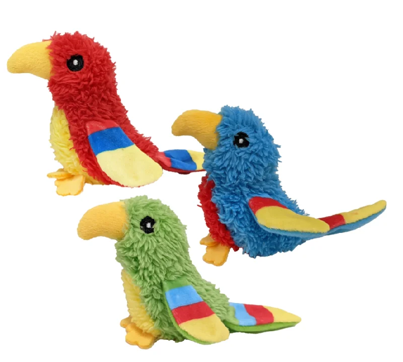 - Natural rubber pet toysEthical Catnip Parrot Assorted