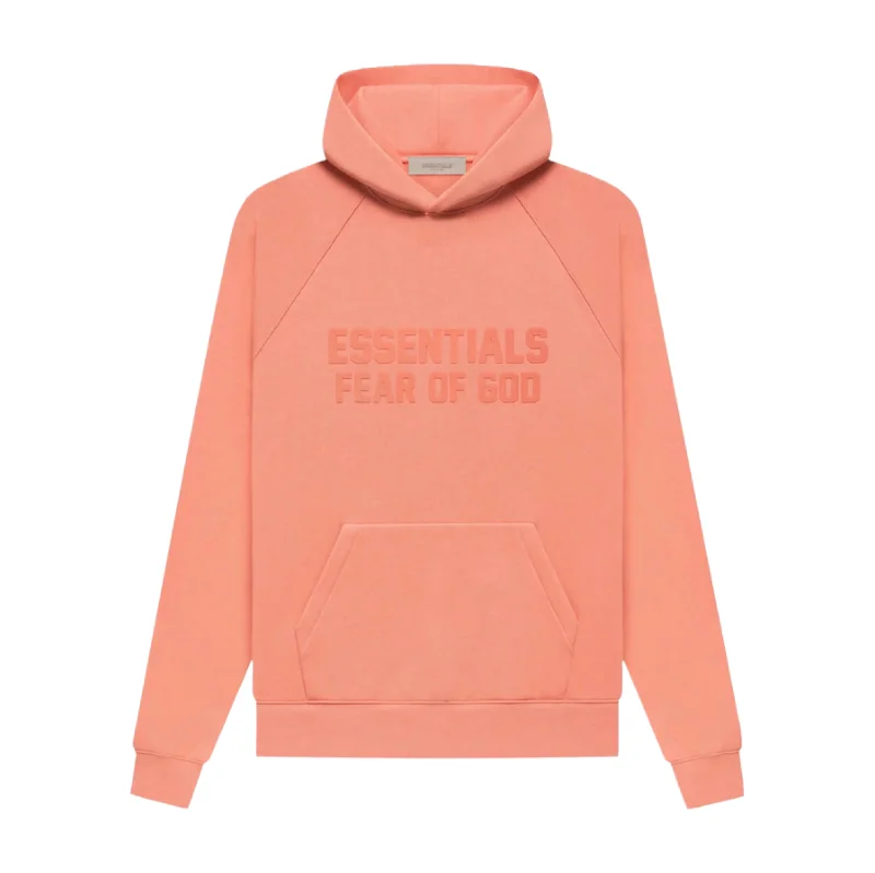 Fear of God Essentials Hoodie Coral