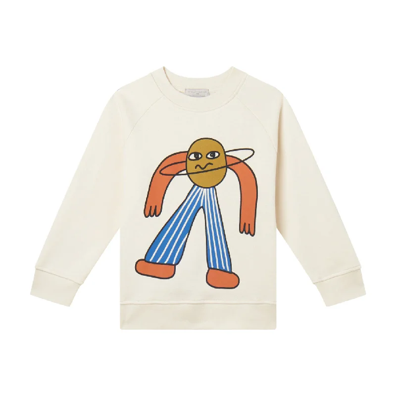 Stella McCartney  White Cosmic Plant Sweatshirt