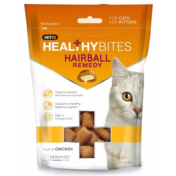  -Cost-effective dog foodVet Iq Healthy Treats hairball Remedy for Cats