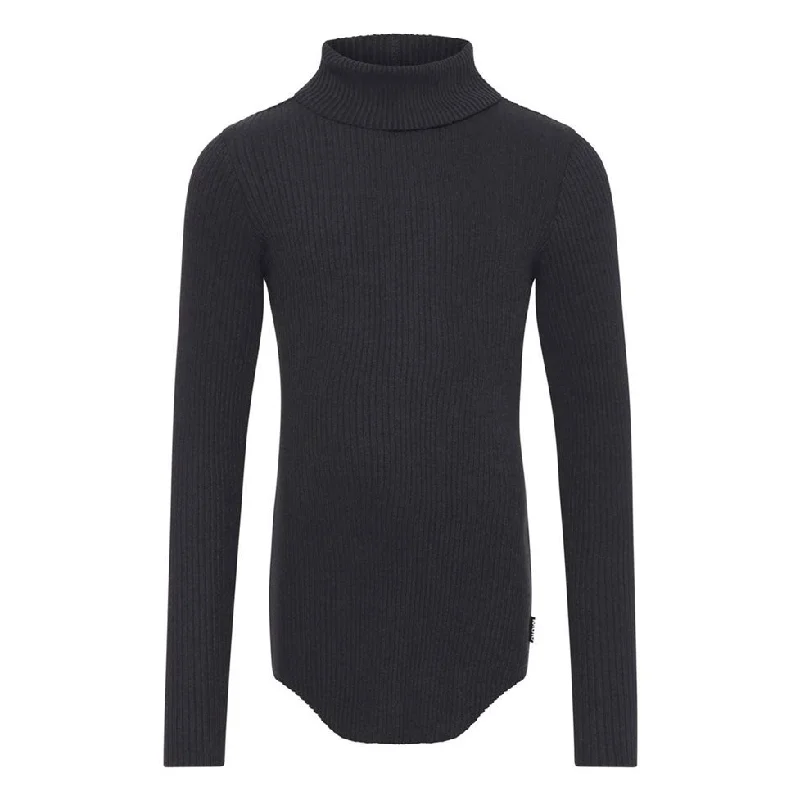 Molo Black Romaine Long Sleeve T-Shirt