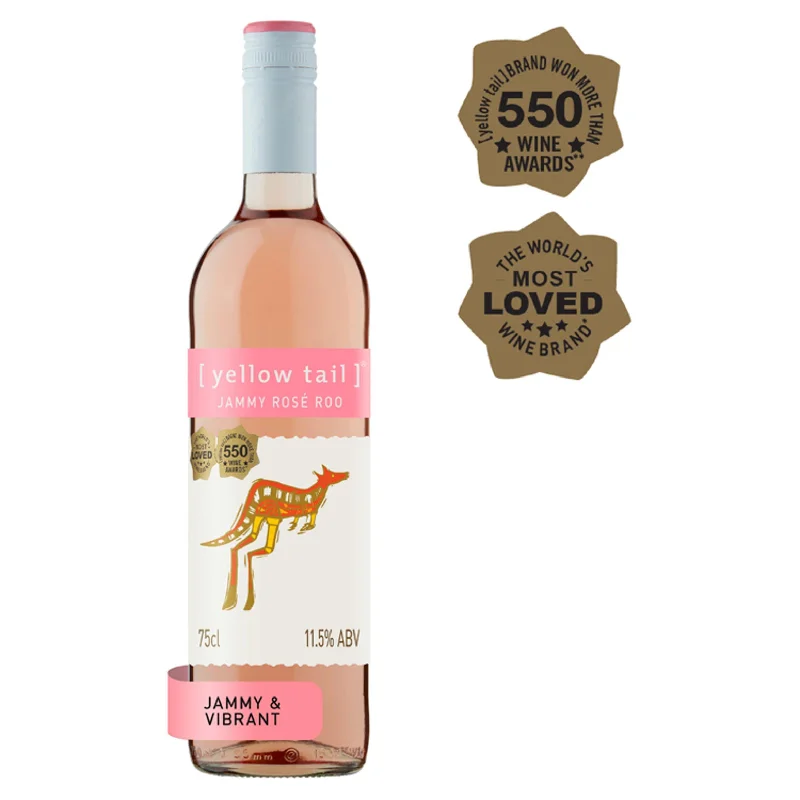 Yellow Tail Jammy Rose Roo 75cl