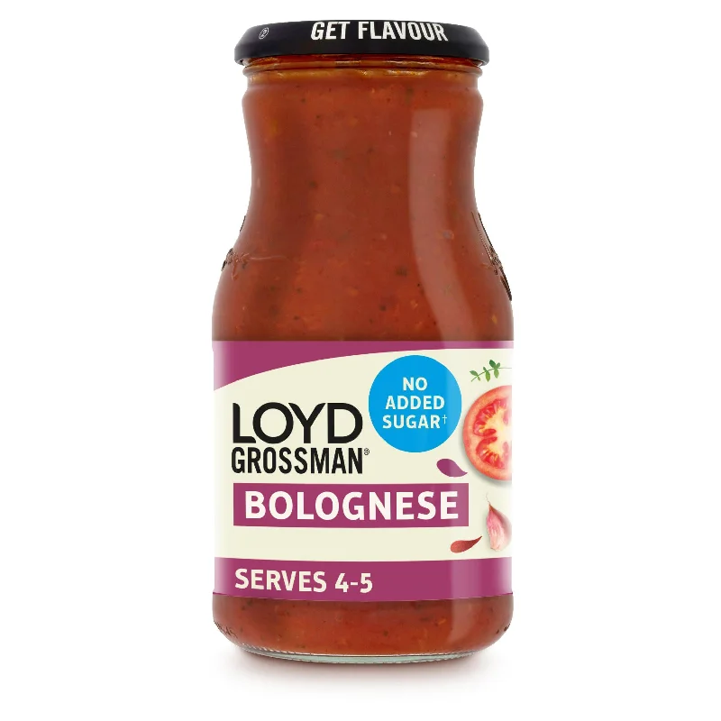 Loyd Grossman No Added Sugar Bolognese Pasta Sauce 660g