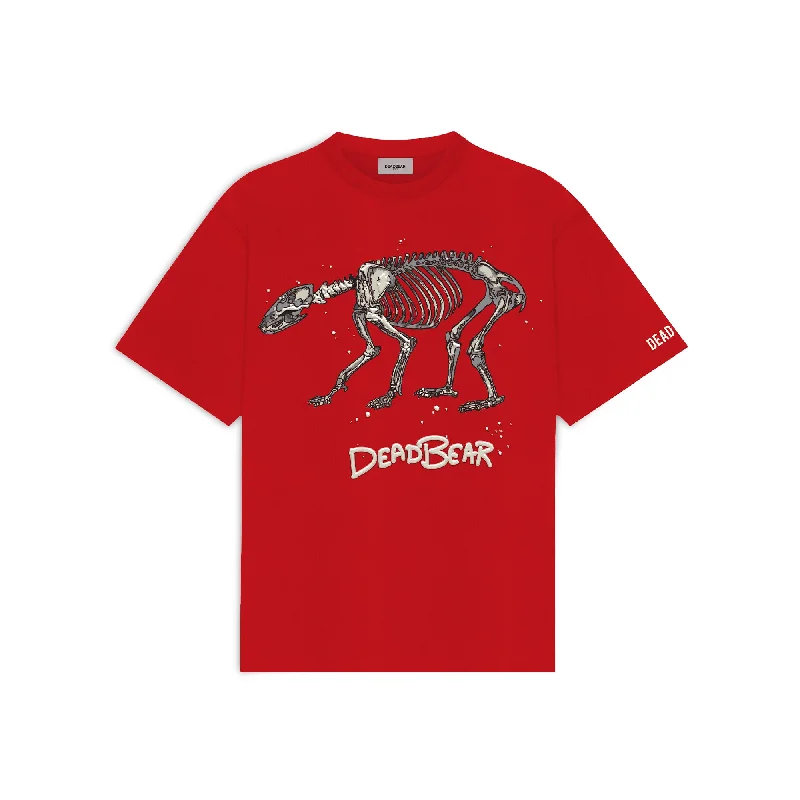 The Fossil Tee Red