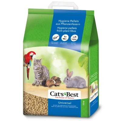 - Food for small dogsCat's Best Universal Cat Litter