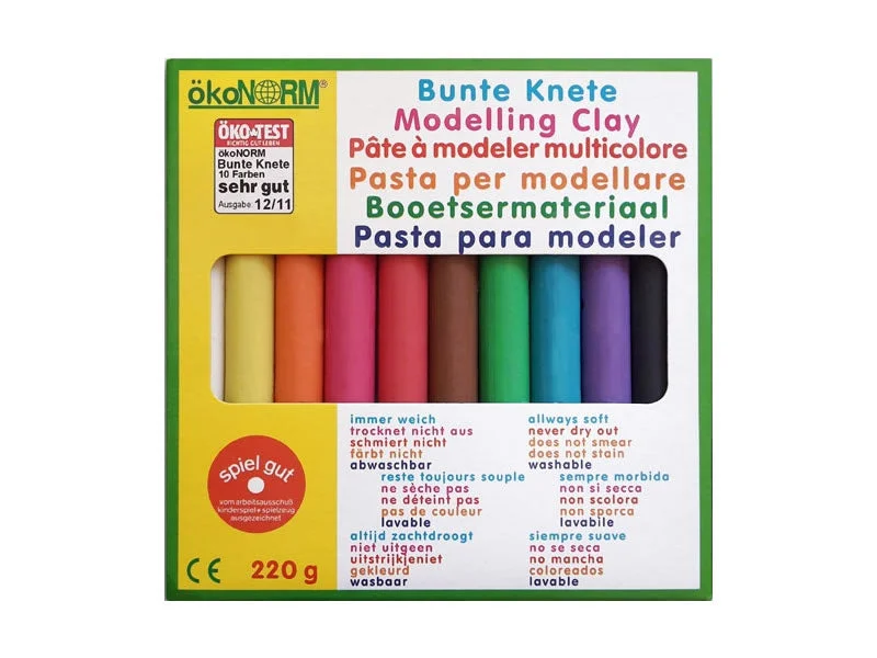 OkoNorm Modelling Clay – 10 Colours