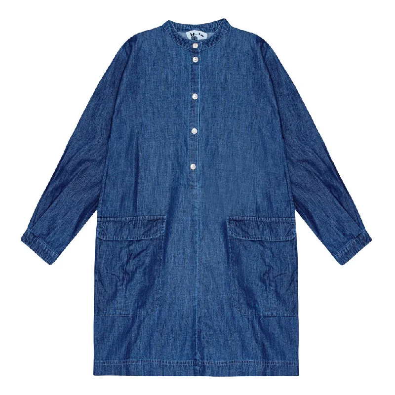 Molo Mid Blue Wash Caela LS Dress