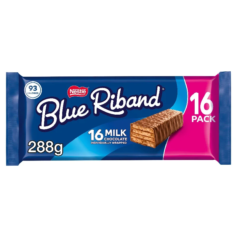 Blue Riband Milk Chocolate Wafer Biscuit Bar Multipack x16