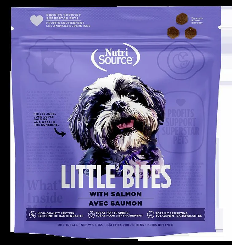 NutriScource Small Breed Dog Salmon Little Bites 6oz