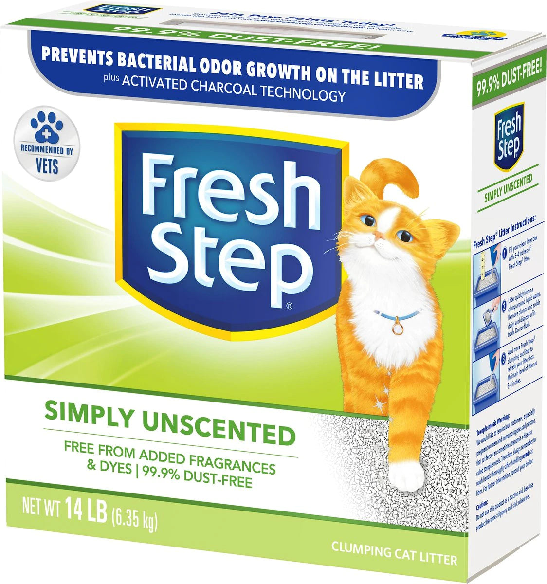 Fresh Step Simply Unscented Cat Litter