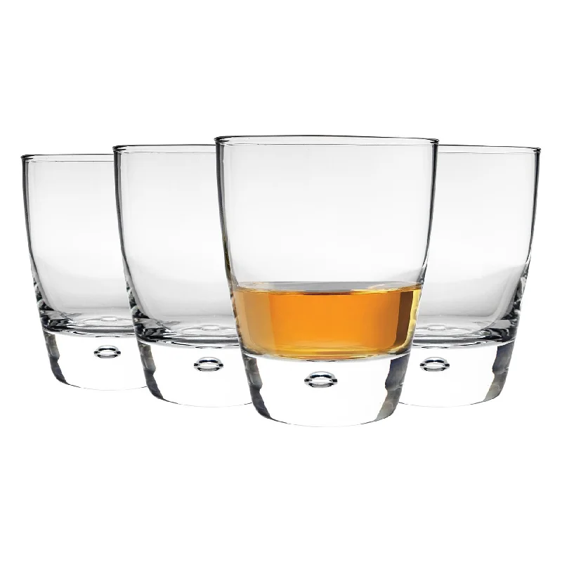 340ml Luna Whisky Glasses - Pack of Four - By Bormioli Rocco