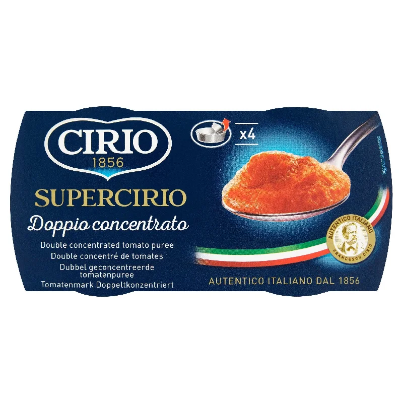 Cirio Tomato Puree, Double Concentrated 4x70g