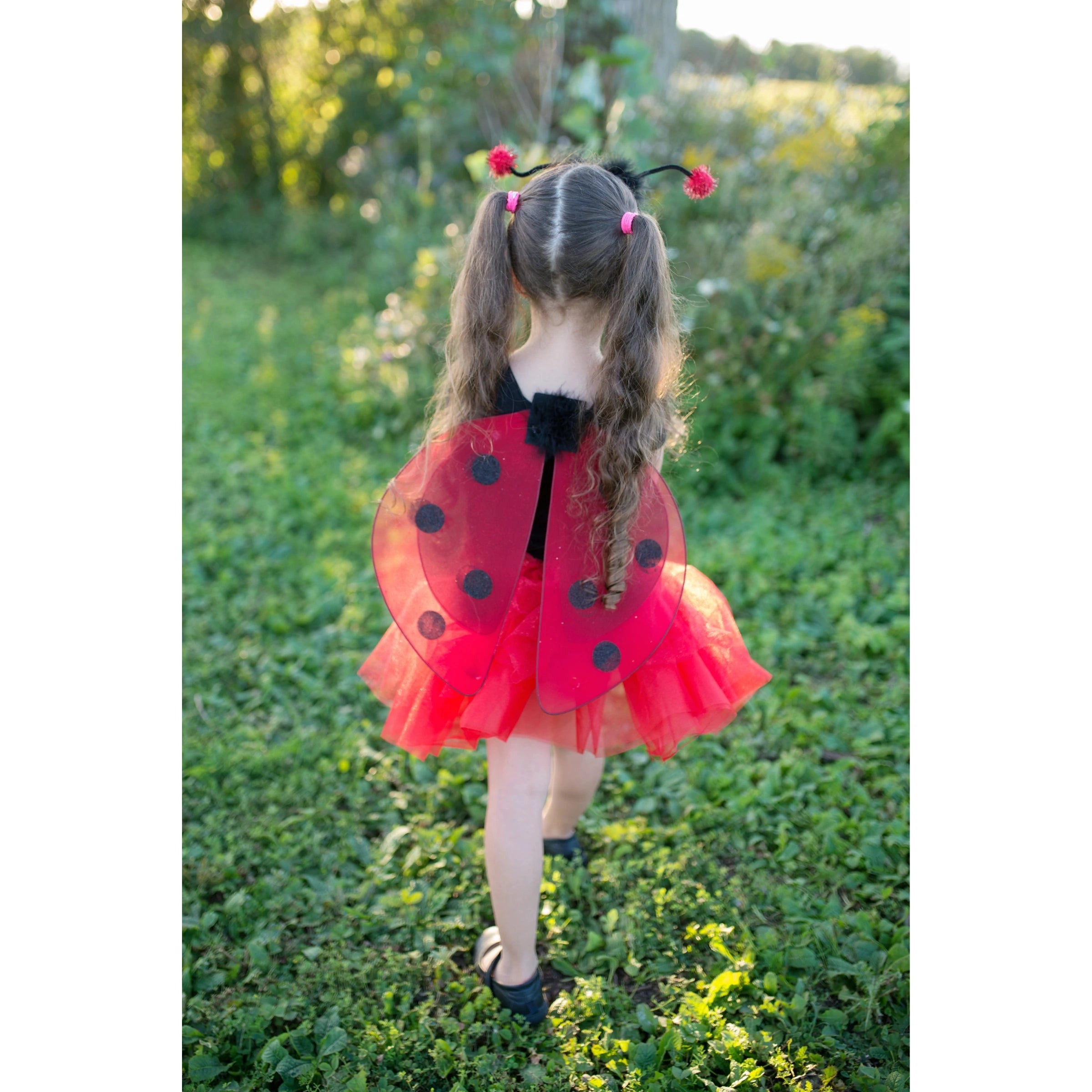 glitter lady bug set