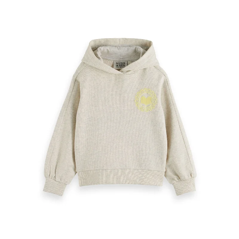 Scotch Shrunk Grey Relaxed Fit Hoodie