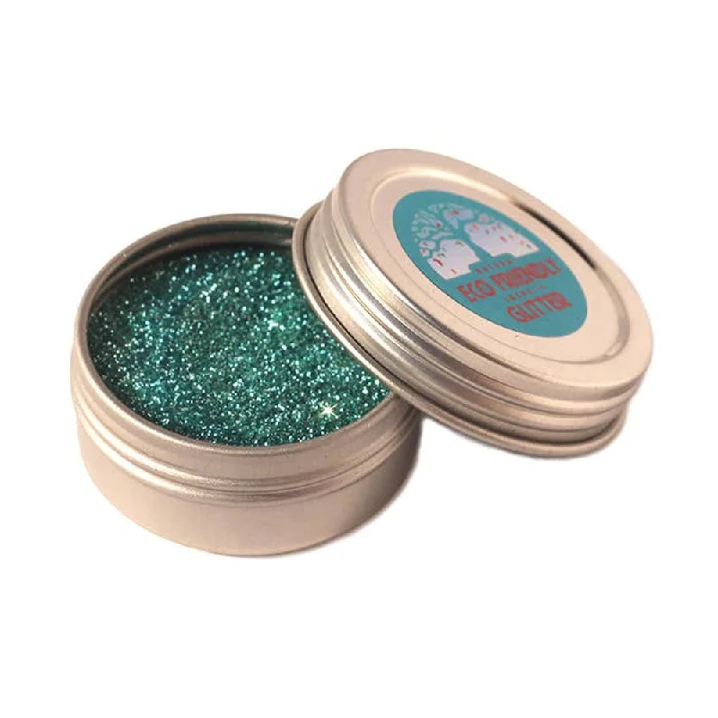 eco-friendly glitter - turquoise