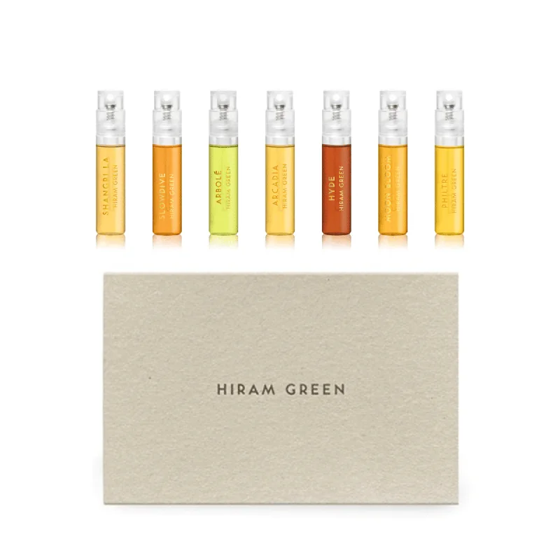 Hiram Green Fragrance Discovery Set (7 x 1 ml vials) #10086052