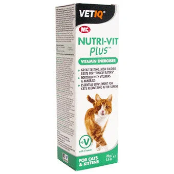  -Chicken-flavored dog foodVET IQ Nutri-Vit Plus Paste Suppliment Cat, 70g