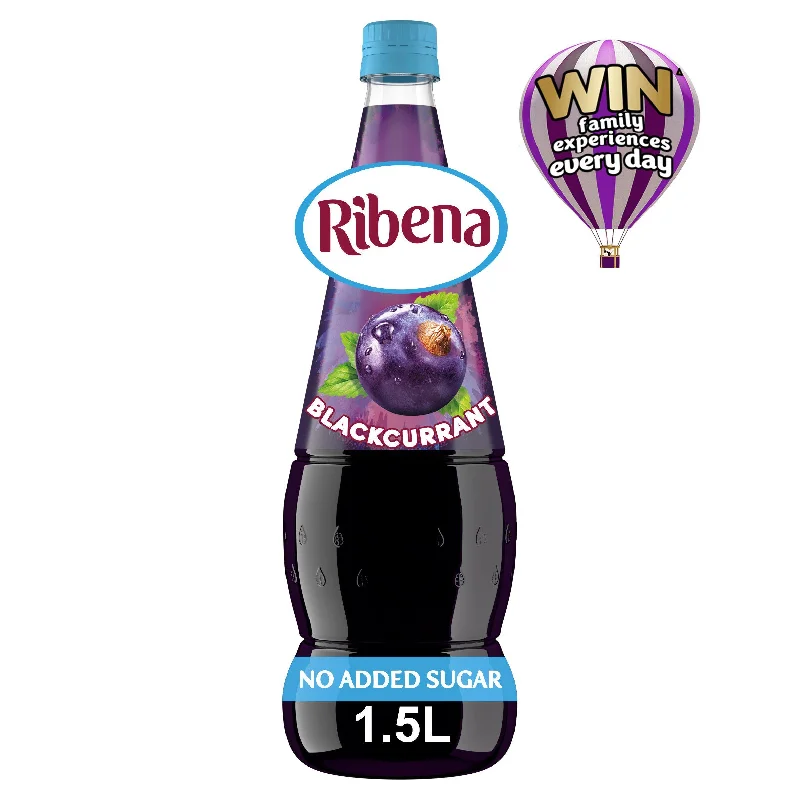 Ribena Blackcurrant Squash No Added Sugar 1.5L