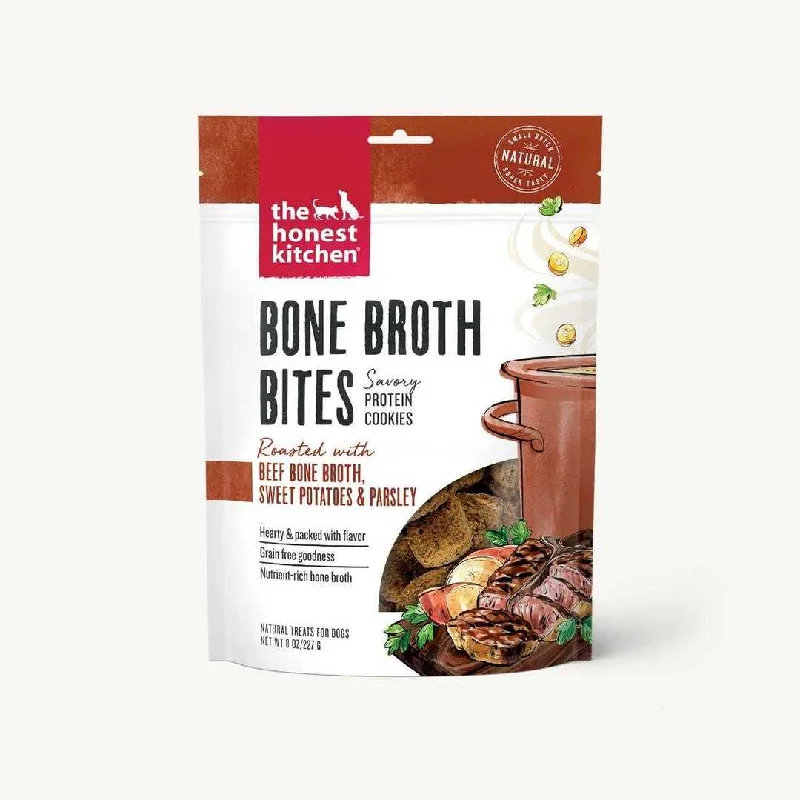 The Honest Kitchen Dog Bone Broth Bites Beef 8oz