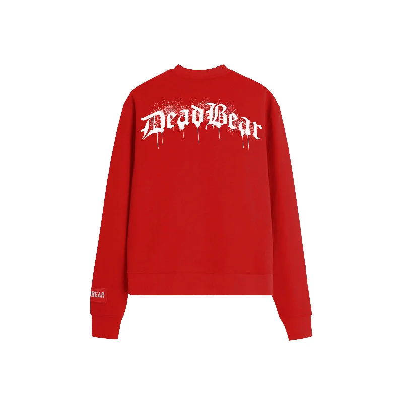 Drip Sweatshirt Red