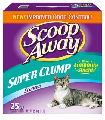 Scoop Away Super Clump Scented Cat Litter (25-lb)