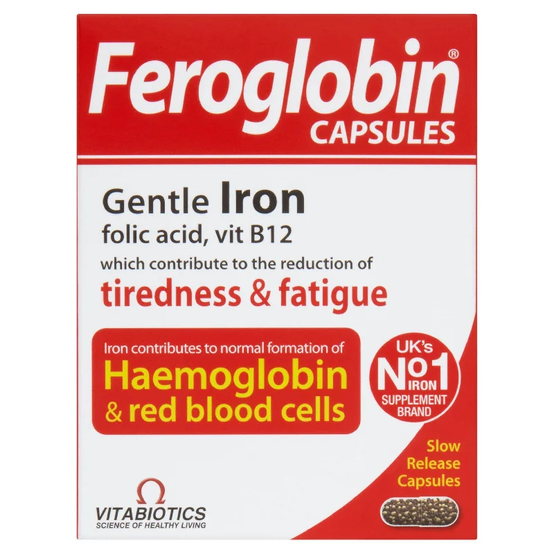 Vitabiotics Feroglobin Capsules x30