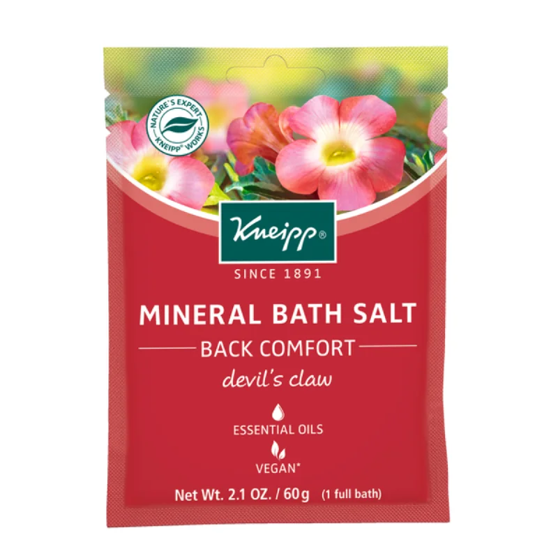 Kneipp Devil's Claw Back Comfort Mineral Bath Salt Sachet (2.1 oz) #10086105