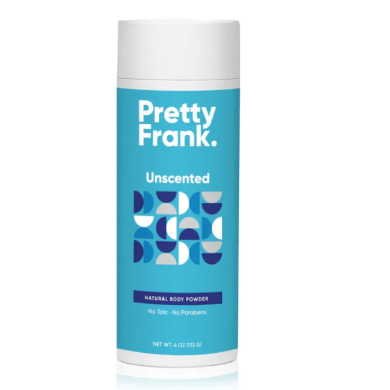 Pretty Frank Unscented Natural Deodorizing Body Powder (4 oz) #10085994