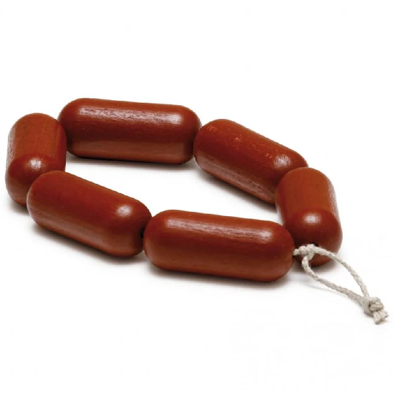 Erzi Sausages Chain Wooden Play Food