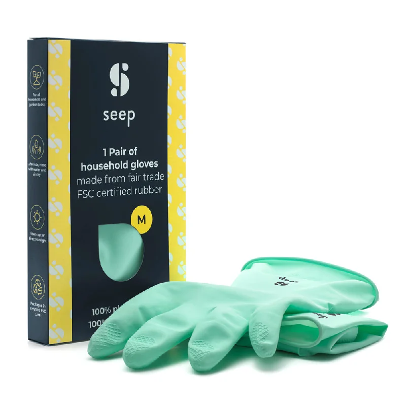 The Seep Company Rubber Gloves - Turquoise