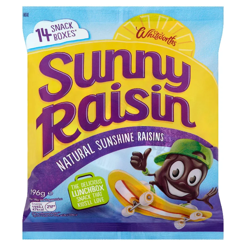 Sunny Raisins Kids Snack 14 Pack