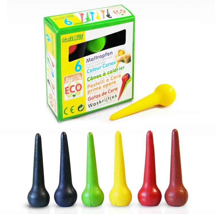 OkoNorm 6 Cone Wax Crayons