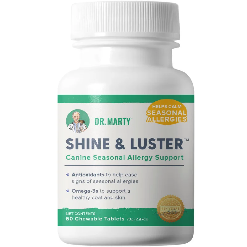 Dr. Marty's Shine & Luster Dog Chewable Tablet