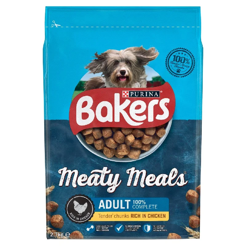 - Food for picky dogsBakers Meaty Meals Adult Dog Food Chicken 2.7kg