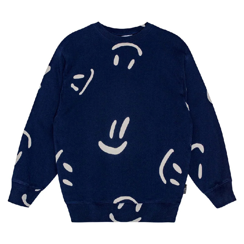 Molo Big Smiles Navy Monti Sweatshirt