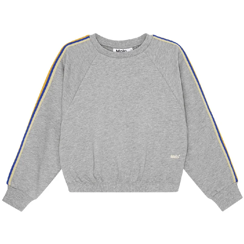 Molo Grey Melange Malinda Sweatshirt