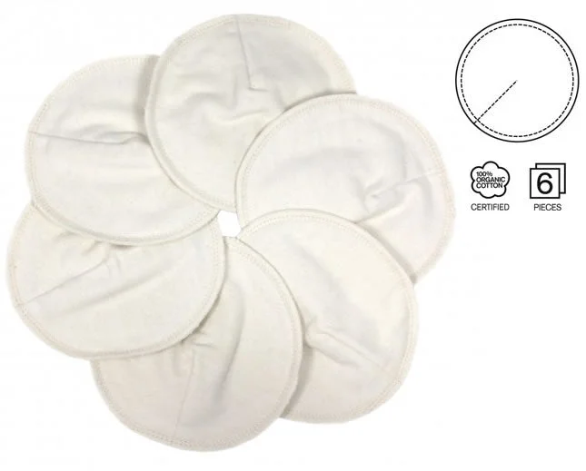 Imse Vimse Organic Cotton Nursing Pads - Natural