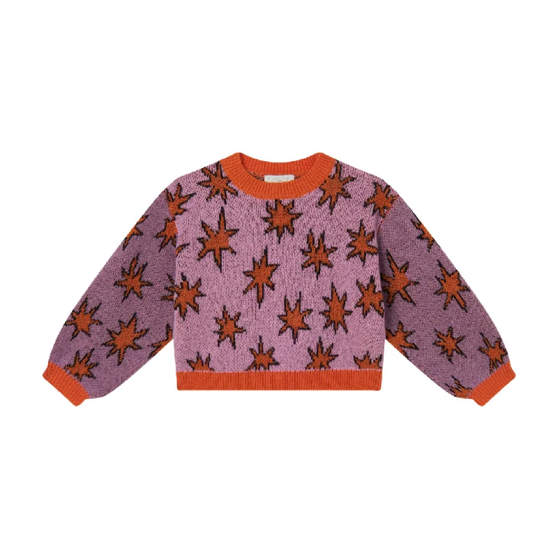 Stella McCartney  Pink Scribble Stars Sweater