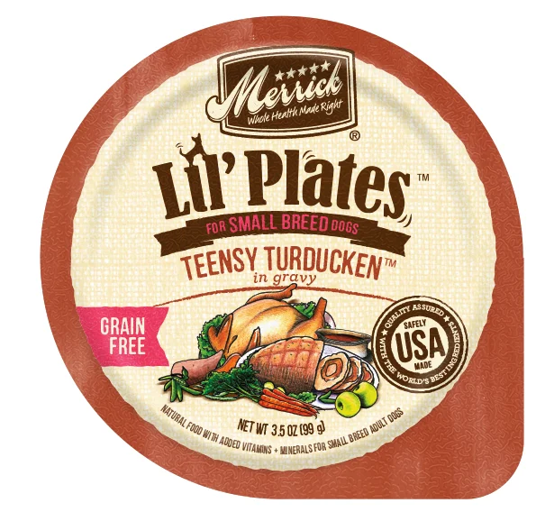 - How is Birgi dog foodMerrick Lil' Plates Adult Small Breed Grain Free Teensy Turducken Canned Dog Food