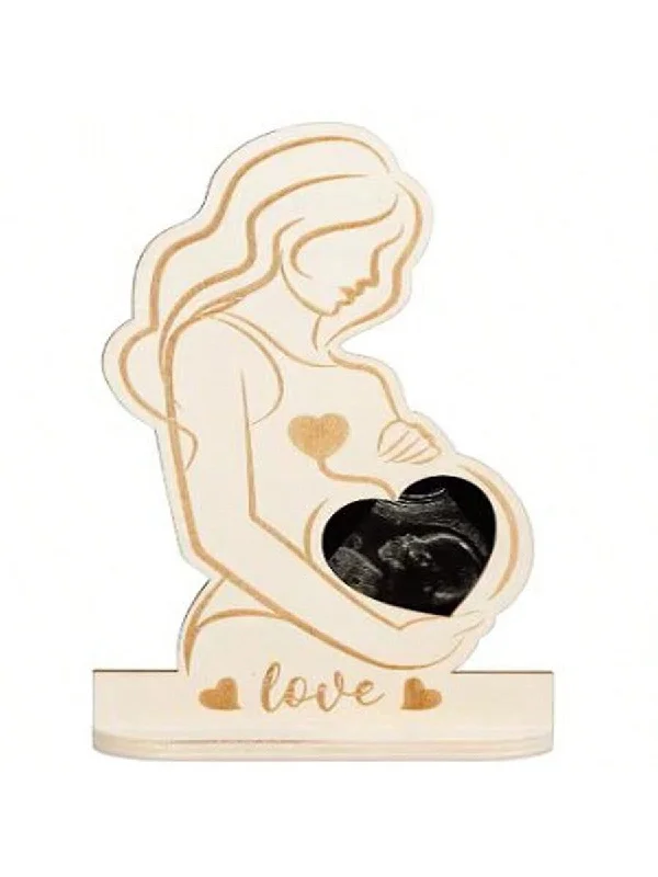 Crafts Commemorative Display Stand For Baby's Birth, With Baby's First Ultrasound Scan Picture