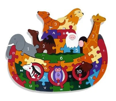 AlphabetJigsaws Noah's Ark