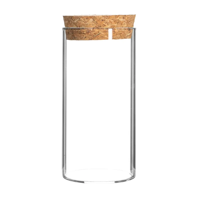 110ml Scandi Storage Jar with Cork Lid - By Argon Tableware