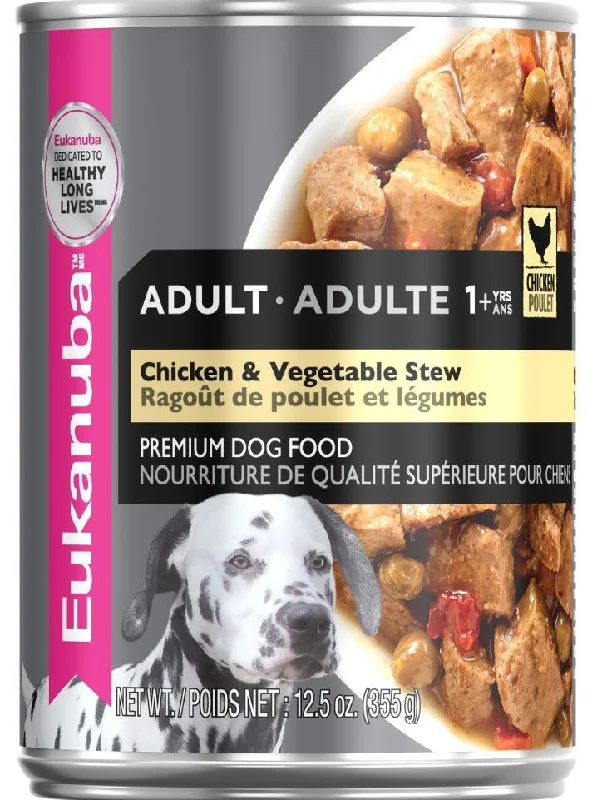 - Gastrointestinal conditioning dog foodEukanuba Adult Chicken & Vegetable Stew Canned Dog Food