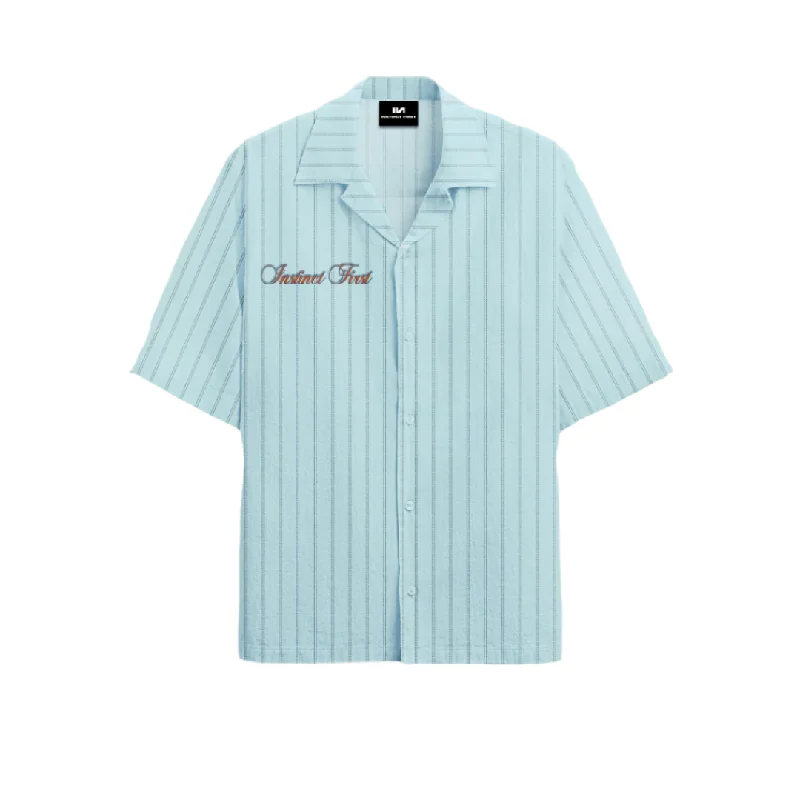 Summer Stripe Shirt - Sky