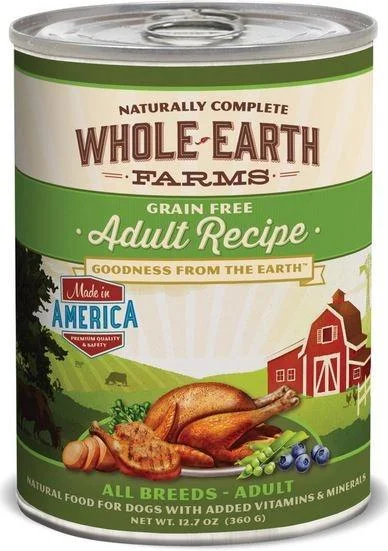 - Wholesale price of dog foodWhole Earth Farms Grain Free Adult Recipe Canned Dog Food