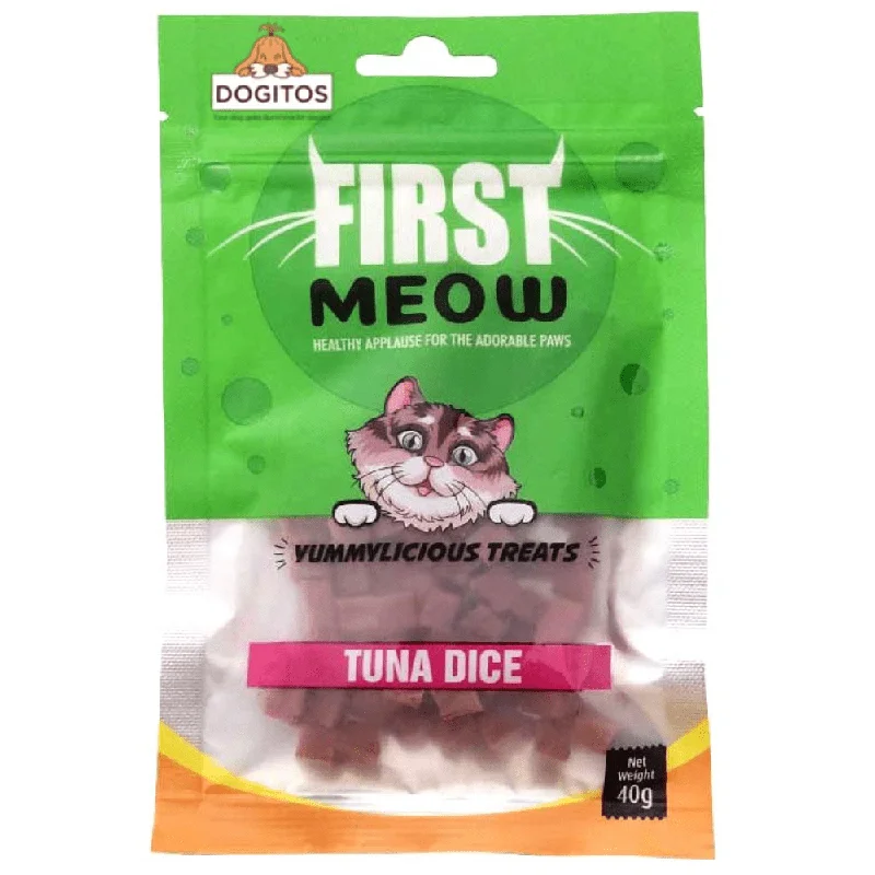 7. **Pet clothes are thickened in winter**First Meow Tuna Dice Cat Treat