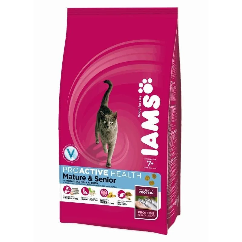    - Weight management cat food  Iams Cat Senior & Mature Wild Ocean Fish and Chicken 300gr