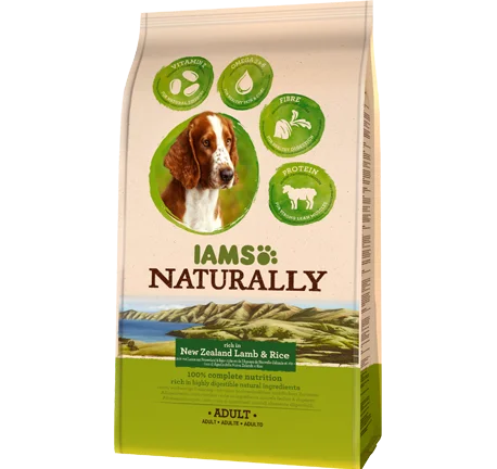 - The effect of dog food on dental healthIams Naturally Dog Adult New Zealand Lamb & Rice 2,7Kg