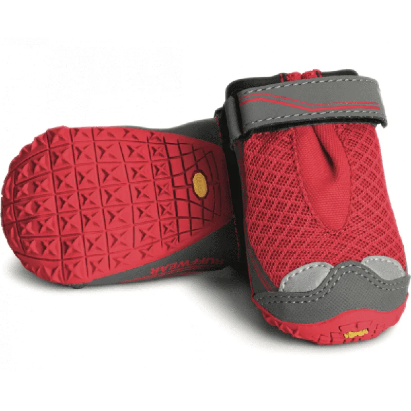 3. **Dog shoes are anti-slip and wear-resistant**Ruffwear Grip Trex Shoes for Dogs (Red Currant Set of Two)